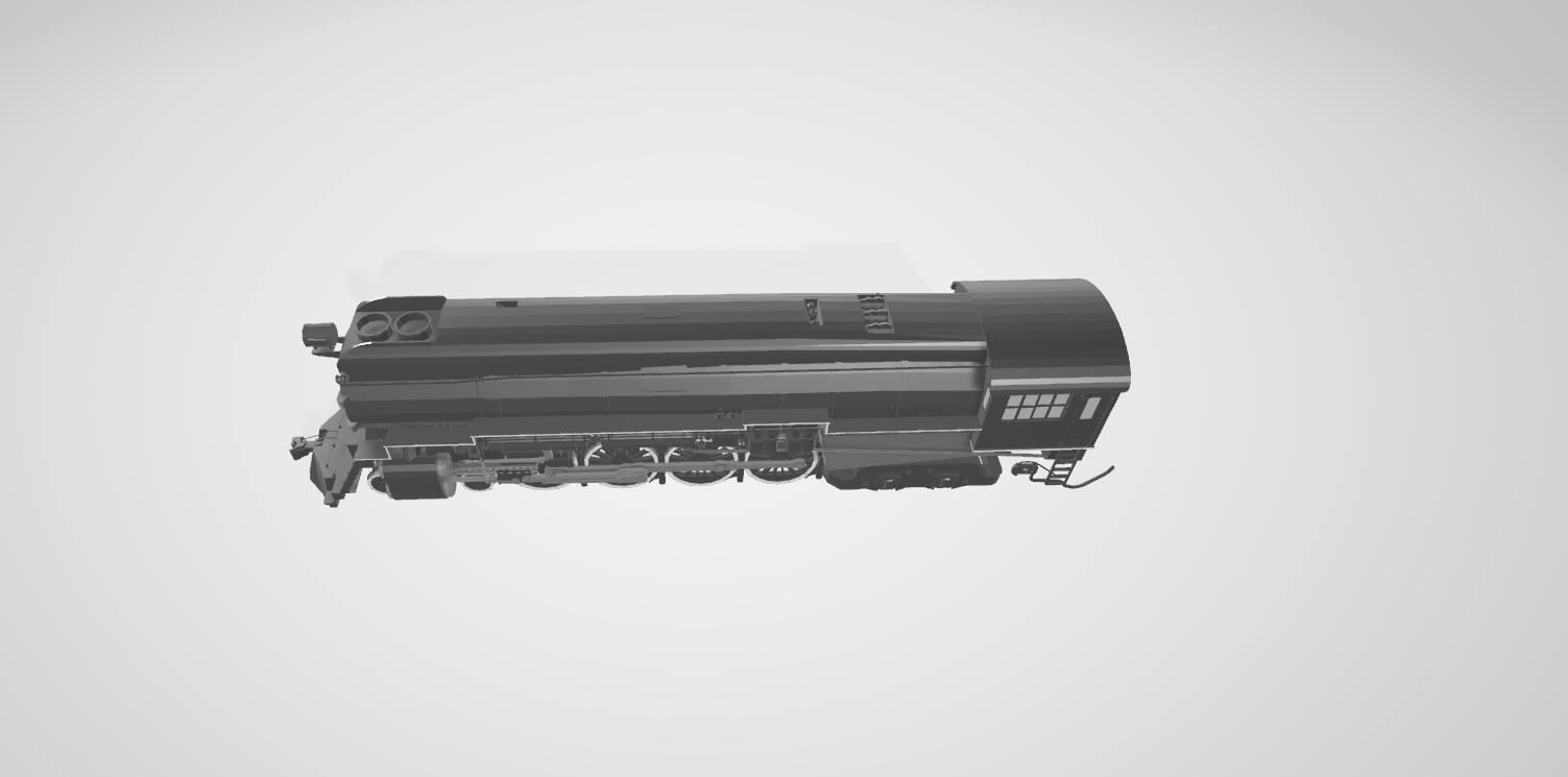 Steam Locomotive TC Northern - Steam locomotive 3D model